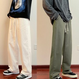 4컬러 남성 린넨 허리밴딩 팬츠