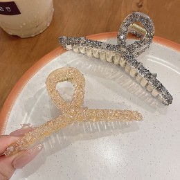 큐빅 헤어 집게핀 클립