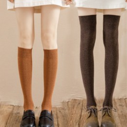 무지 롱 레깅스 여성 양말