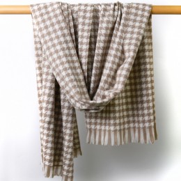 5컬러 하운드투스 체크 머플러