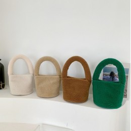 4컬러 뽀글이 미니 복조리 토트백