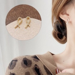 S925 큐빅 러브 귀걸이