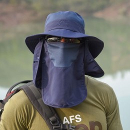 남녀공용 와이드 챙 멀티 모자