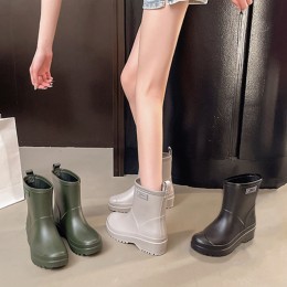 여성 경량 데일리 레인부츠