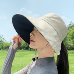 방수 와이드챙 여성 골프모자