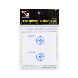 스윙 임팩트 확인용 드라이버 타점마커 스티커 30매입