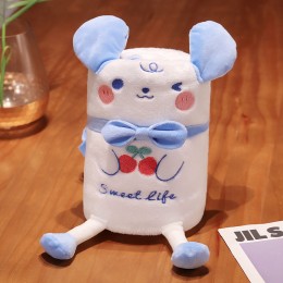 플란넬 휴대용 낮잠 담요 RNR-0106