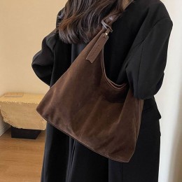 스웨이드 호보 숄더백 RNR-0144