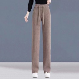 세로 골지 코듀로이 스트레이트 팬츠 RNR-0159