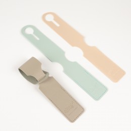 출장용 가죽 캐리어네임택 가방 이름표 러기지택 수화물택