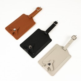 여행용 시크릿 캐리어네임택 가죽 이름택 수화물택 러기지택