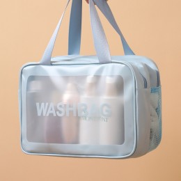 운동 대형 메쉬 방수가방 드라이백 투명 파우치 방수백