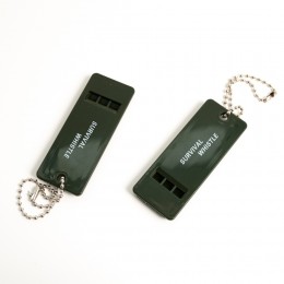 신호용 서바이벌호루라기 키링 미니 휘슬 호각