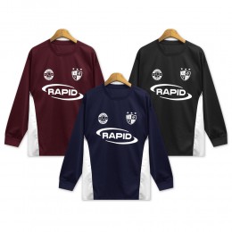 남녀공용 오버핏 풋볼 배색 져지티 SD-240932