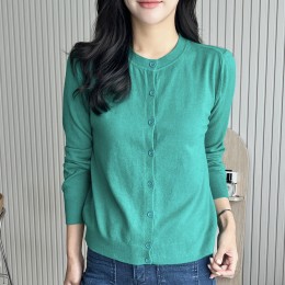 쥬씨 베이직 니트 가디건 SD-241004