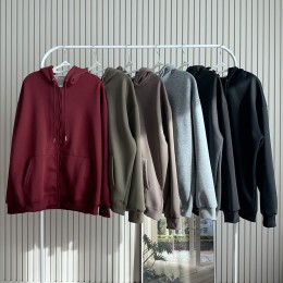 레오도피 오버 후드 집업 SD-241124