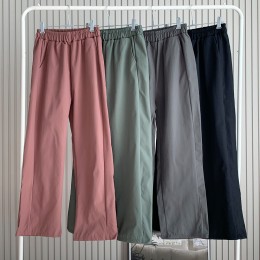 오드 남자 기모 크런치 와이드 팬츠 SD-241127M