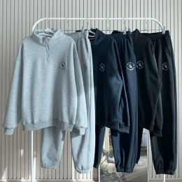 뉴기모 칼리지 반집업 조거세트 SD-241136