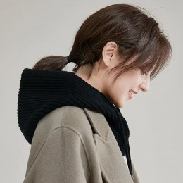 토피얼 골지 바라클라바 후드 넥워머 SD-241202