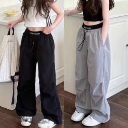 달킨 허리밴딩 셔링 와이드팬츠 SD-250315