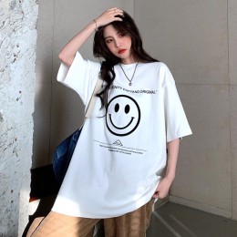 틴틴 미소 프린팅 오버핏 반팔티 SD-250407