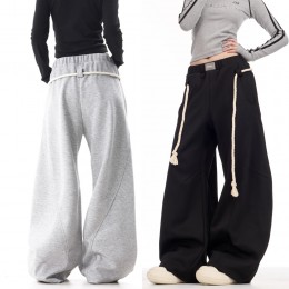 그라쏘 오버와이드 벌룬핏 로프 팬츠 SD-250436