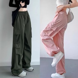 미넨 카고 트리플스트링 와이드바지 SD-250504