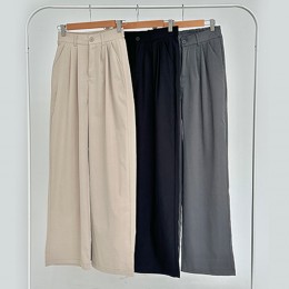 남녀공용 테티나 투턱 와이드바지 SD-250516