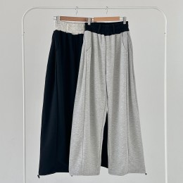 지에르 밴드배색 오버와이드 스트링바지 SD-250520
