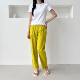 제인즈 허리밴딩 사이드 트윈스냅 팬츠 SD-250610