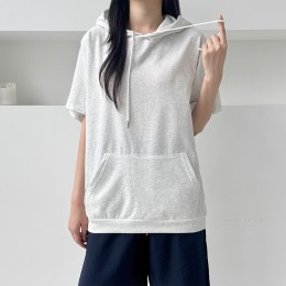 보메론 베이직 후드 반팔티 SD-250614