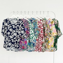 여성 아사 인견 반팔티 10컬러 SD-250701