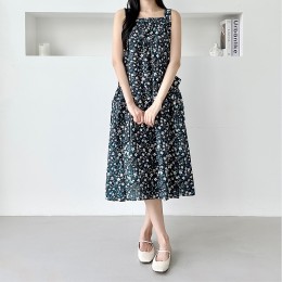 인견 양포켓 플레어 끈원피스 5컬러 SD-250710