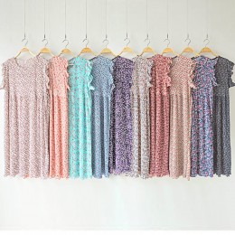 냉주름 어깨 프릴 나시원피스 10컬러 SD-250711