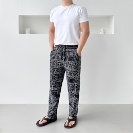 남자 까실이 지퍼포켓 9부 일자바지 SD-250715