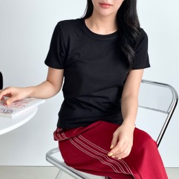 타일드 업텐션 베이직 반팔티 SD-250432