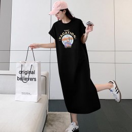 썸머휴일 프린팅 캐주얼 롱 원피스 SD-250601