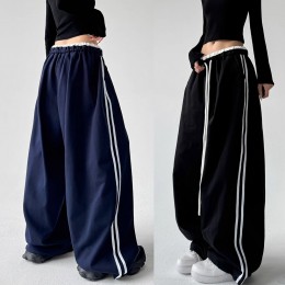 아이젝 레이어드 밴딩 두줄 와이드바지 SD-250437