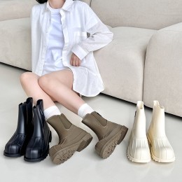 쥬첼시 레인부츠 앵클 숏 장화 SD-250633