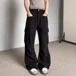 볼칸 앞일자포켓 카고 와이드바지 SD-250438