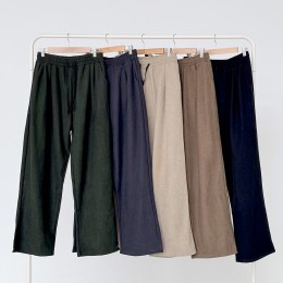 바미르 허리밴딩 골덴 와이드바지 SD-251005