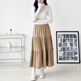 미르아 골덴 캉캉 롱스커트 SD-251001