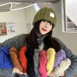 캔디츄 케이블 비니 꽈배기 니트모자 SD-251007