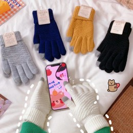 쥬타 스마트터치 와플 니트 장갑 SD-251010