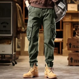 덴크 남자 카고 지퍼 조거바지 SD-251015