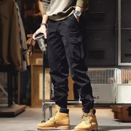 덴크 남자 카고 지퍼 조거바지 SD-251015