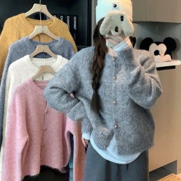 시즈카 클래식 베이직 데일리 가디건 SD-251017