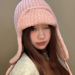 코코모 니트 안감양털 비니 니트모자 SD-251021