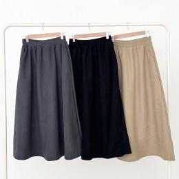 라렌스 코듀로이 플레어 스커트 롱치마 SD-251028