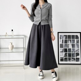 라렌스 코듀로이 플레어 스커트 롱치마 SD-251028